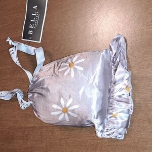 Bella Satin Pillowcase Daisy Print 20 X 26